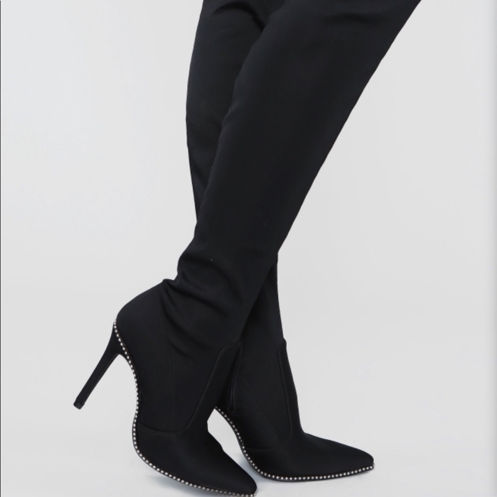 Fashion nova over the knee high boots